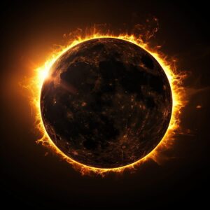 Eclipse solar total em 8 de abril